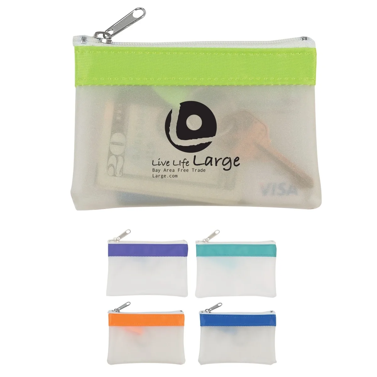Zippered Coin Pouch view 2