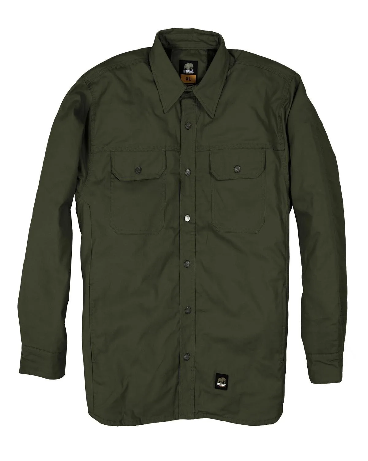 Berne Apparel Men's Tall Heartland Duck Shirt Jacket