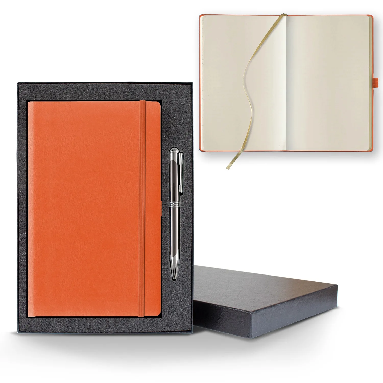 Castelli Tucson Medio Blank Ivory Page Journal Gift Set view 4