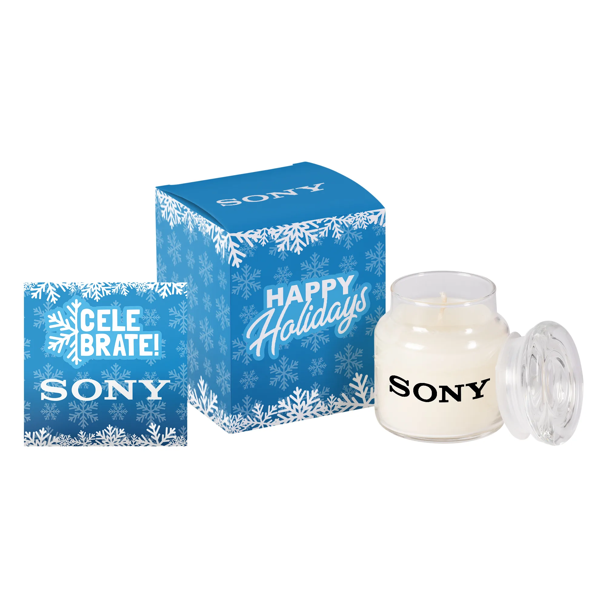 Aromatherapy Candle Jar with Glass Lid in Soft Touch Gift Box view 6