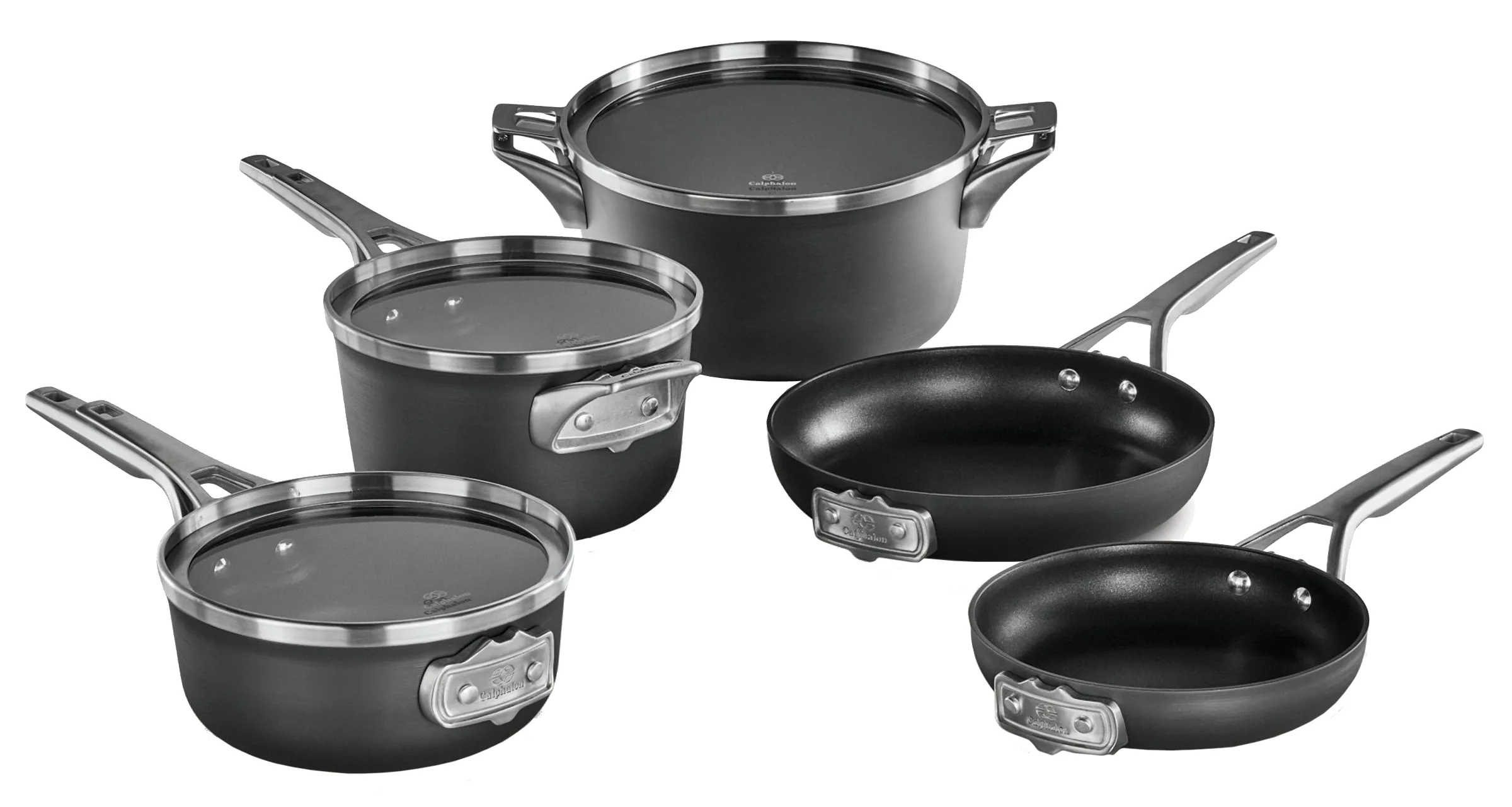 Calphalon Calphalon Premier™ Space Saving 8 Pc Hard Anodized Nonstick Cookware Set