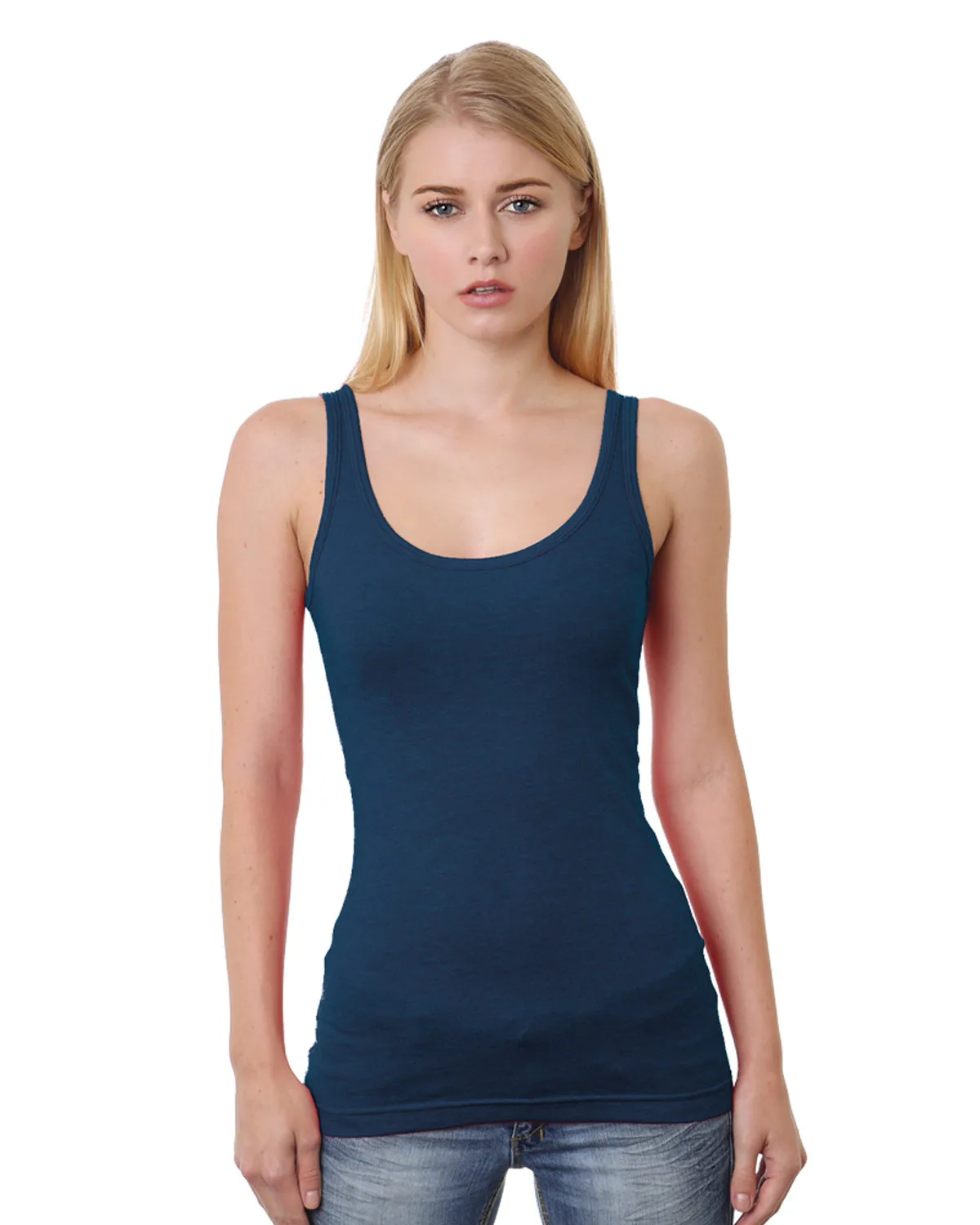 BAYSIDE Ladies' USA Made Tank Top view 5