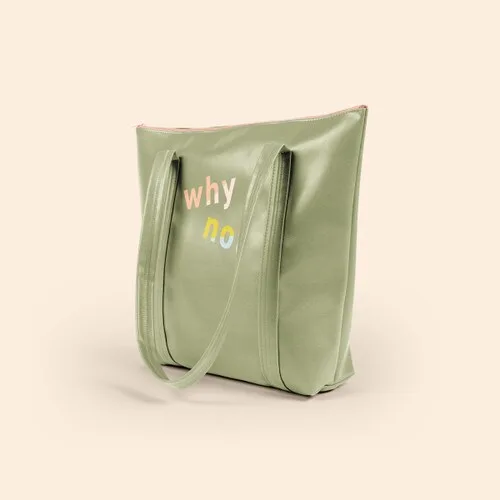 Olive Green Logo Side