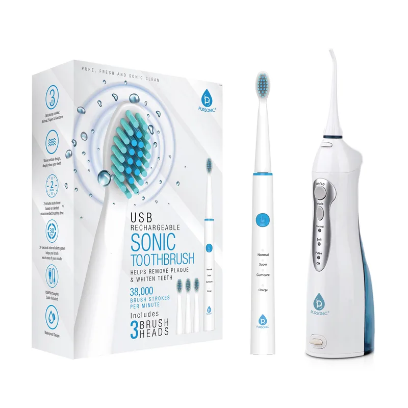 Pursonic Pearly Whites Package