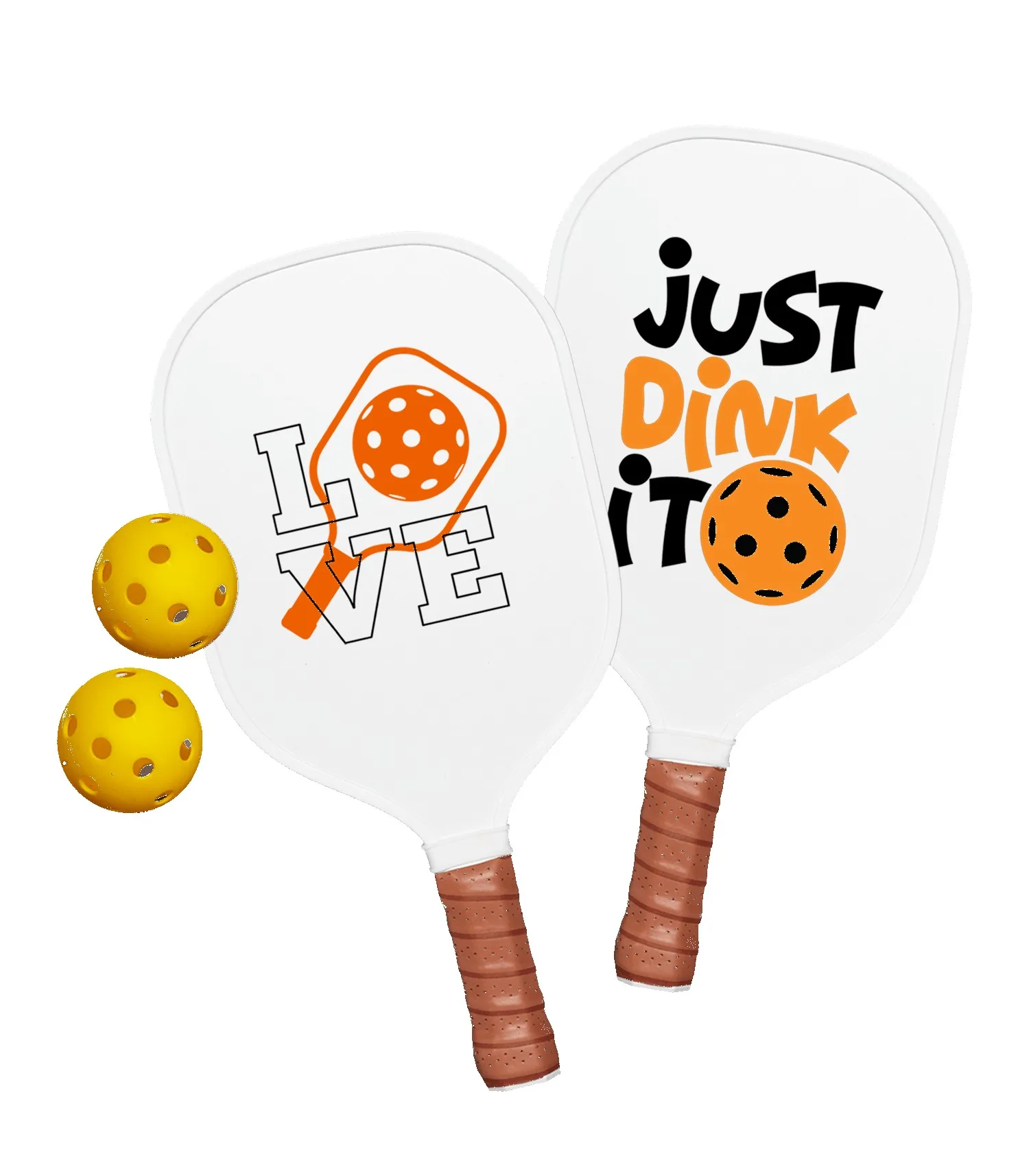 Smasher Pickleball Set White