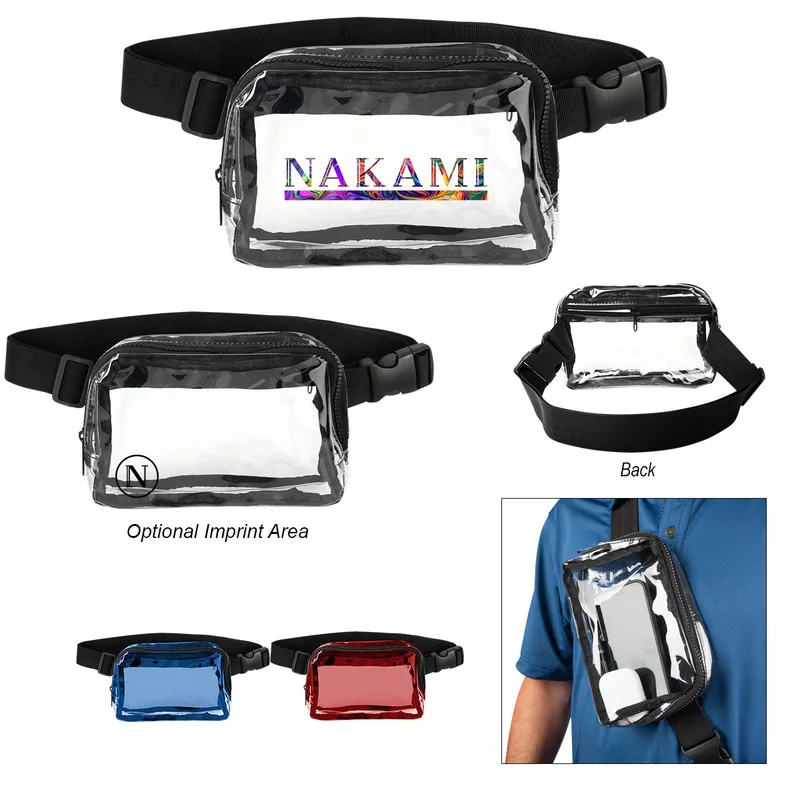 Anywhere Clear Belt Bag view 2