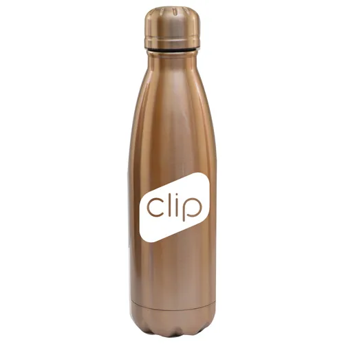 17 Oz. Double Wall Stainless Steel Insulated Vacuum Bottle view 2