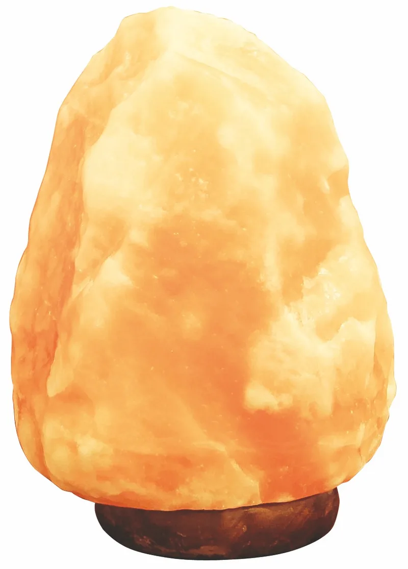 Pure Himalayan Salt Works 7" Natural Air Purifying Himalayan Salt Lamp