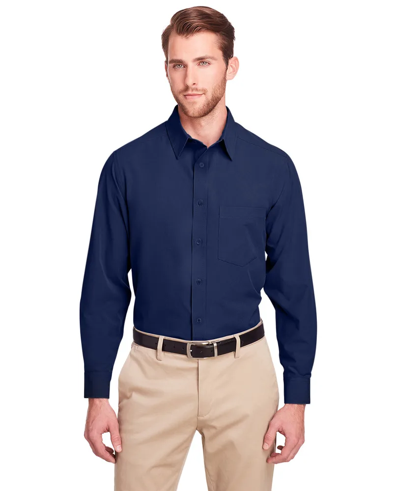 ULTRACLUB Men's Bradley Performance Woven Shirt view 3