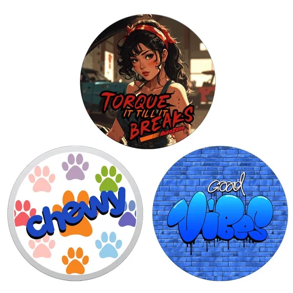 Tag Buddy 4" Circular All-Purpose Sticker