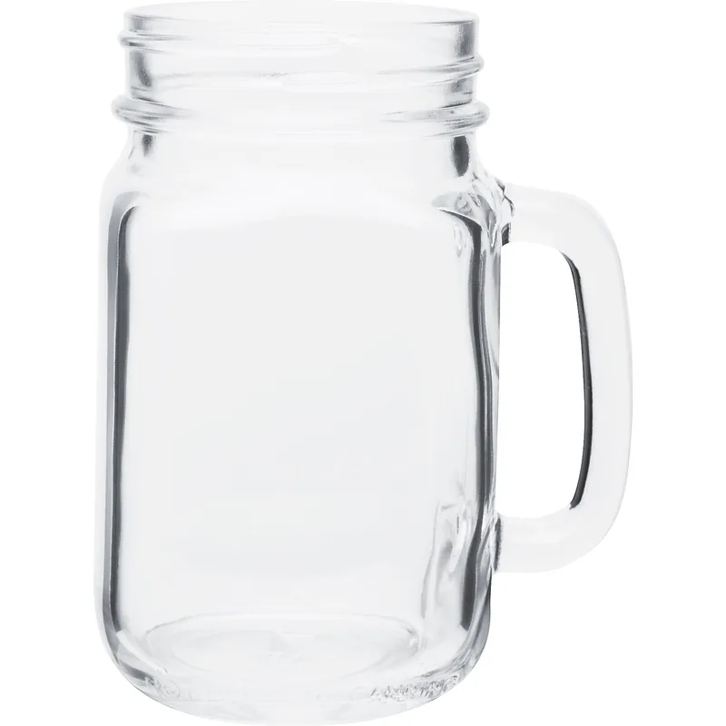 16 oz Mason Glass Mug view 2
