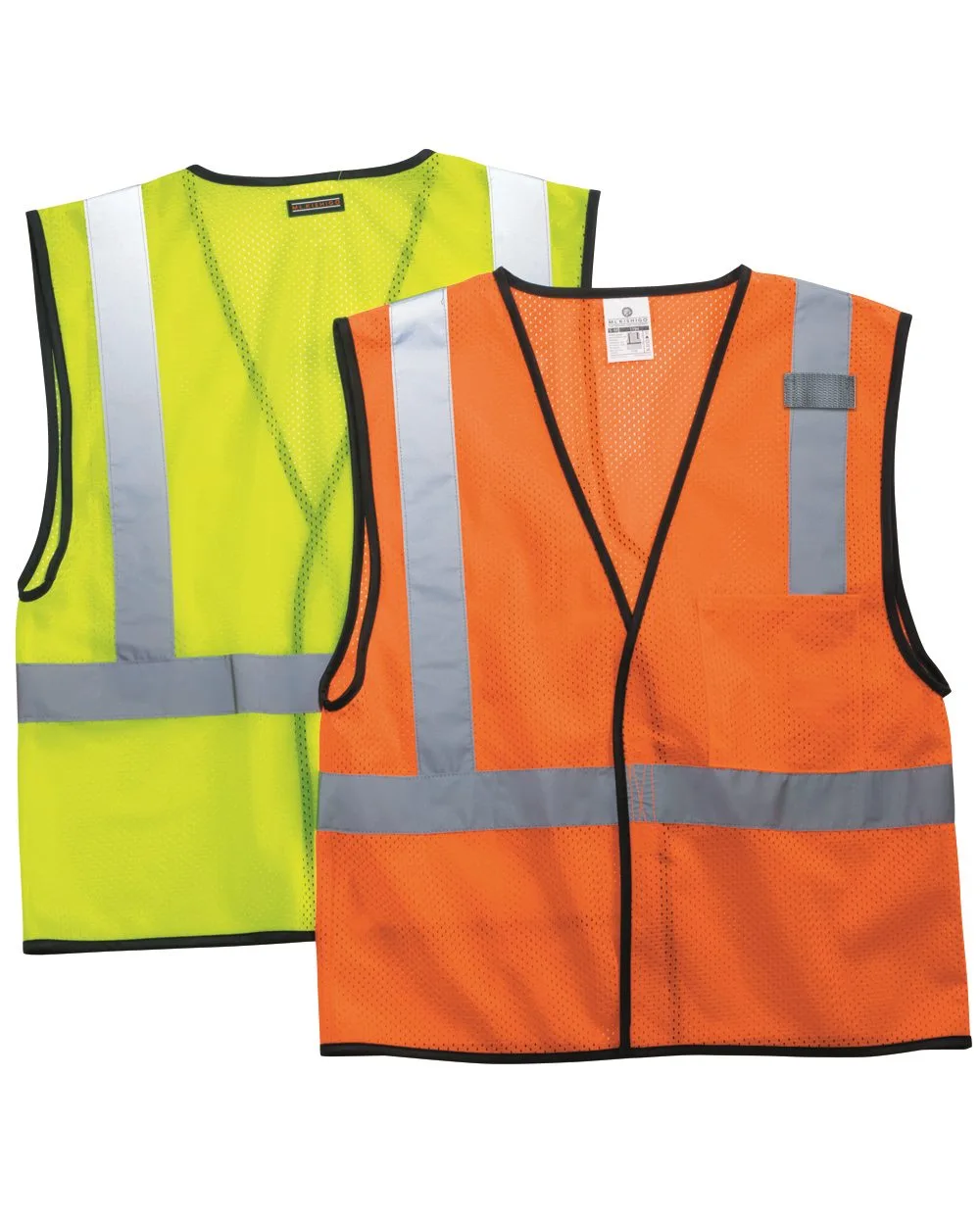 Kishigo® Economy Single Pocket Hook & Loop Mesh Vest view 2