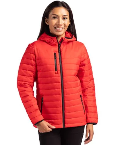 Clique Valhalla Full Zip Womens Puffer Jacket view 2