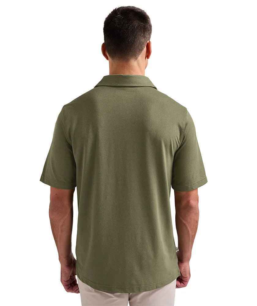 Olive Green Heather Back