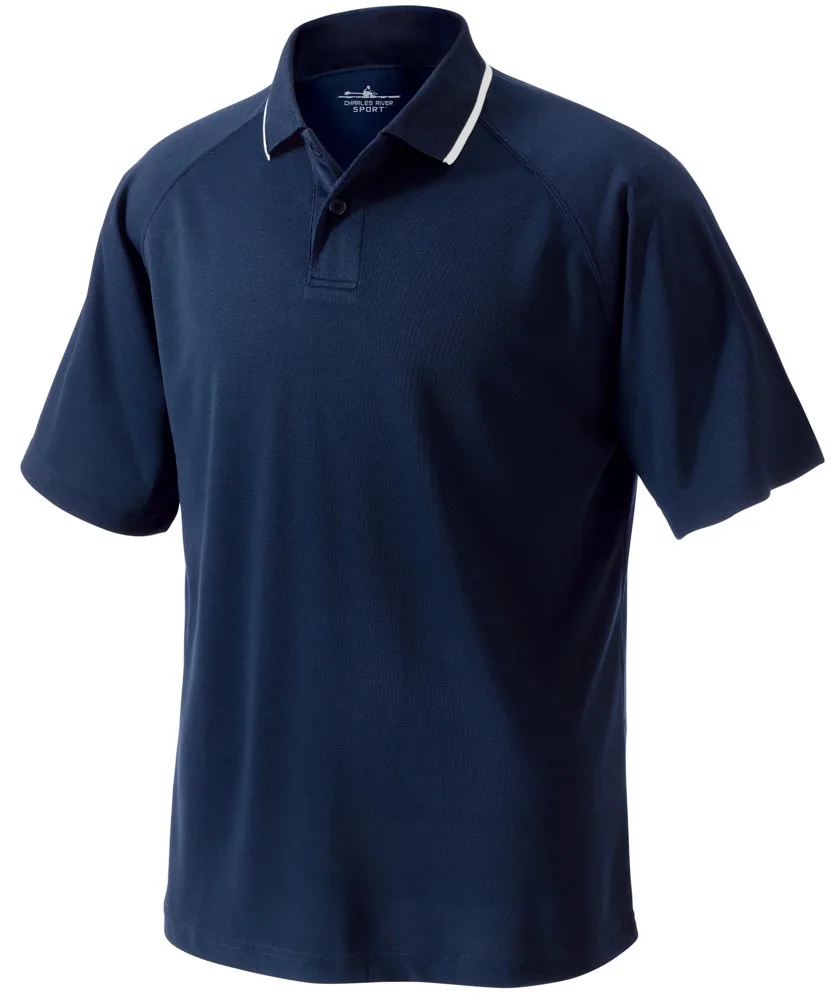 Men's Classic Solid Wicking Polo Shirt view 2