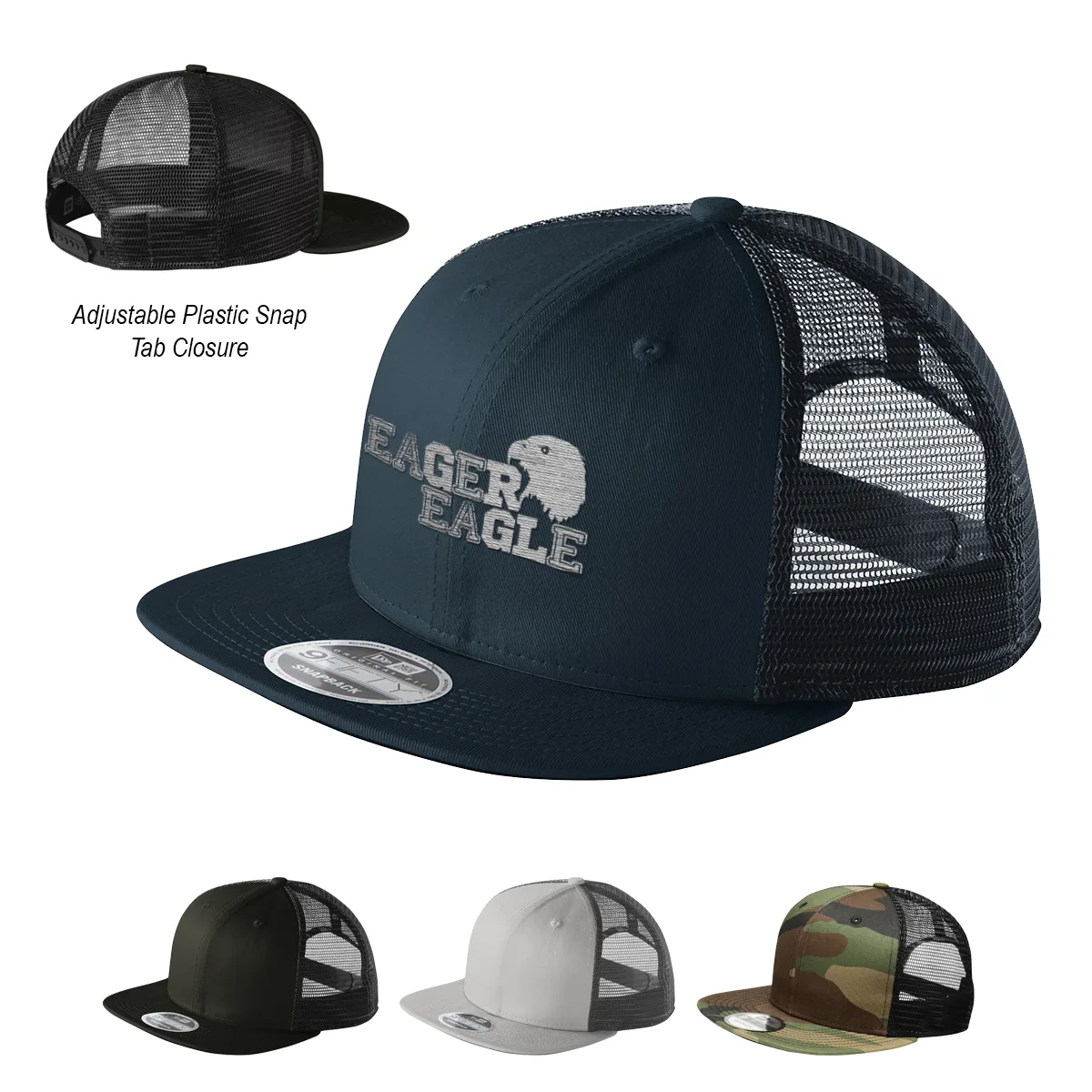 New Era® Original Fit Snapback Trucker Cap view 2