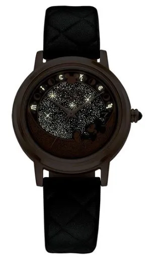 Citizen® Ladies Disney® Celestial Mickey Leather Strap Watch