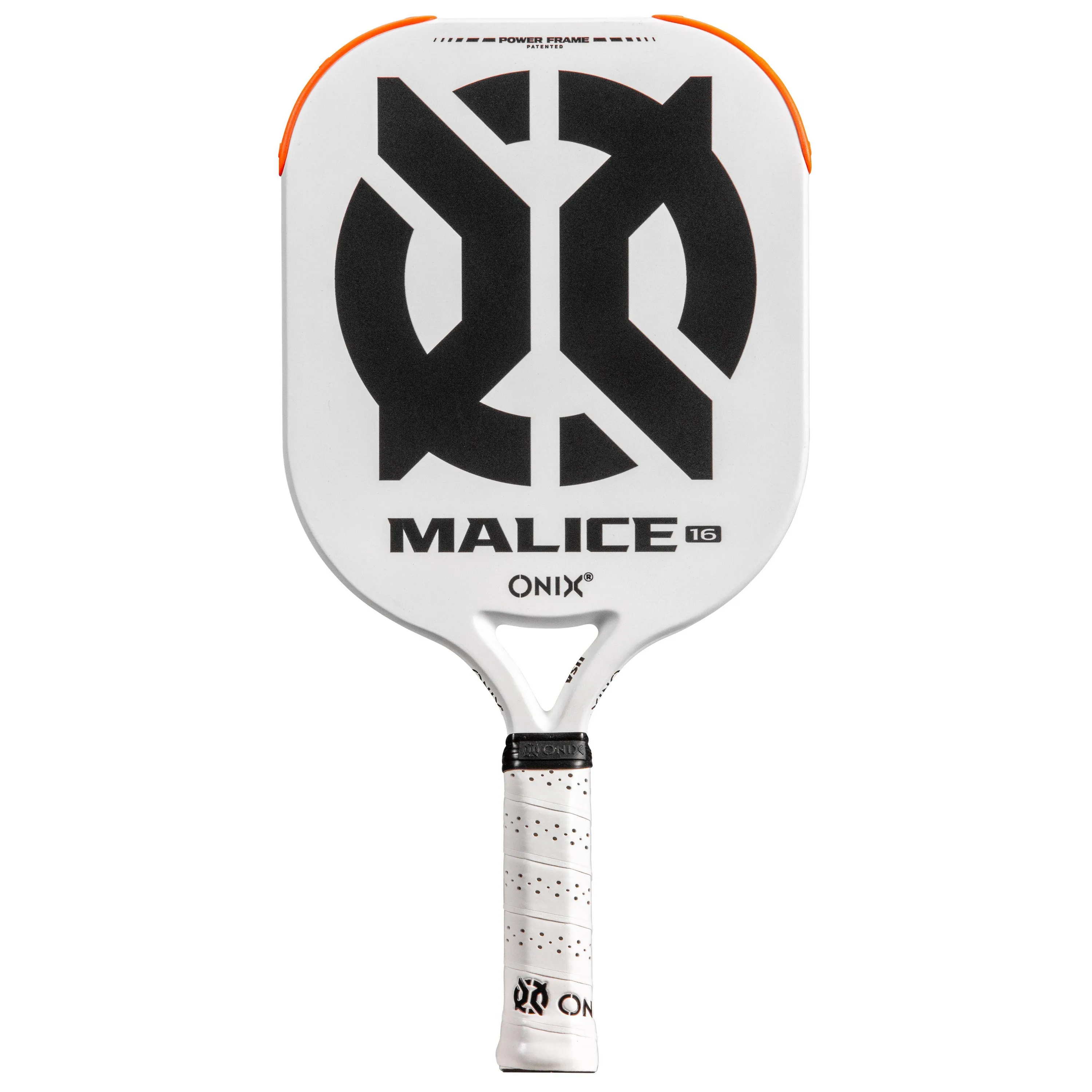 Escalade Sports Onix - Malice 16 Open Throat Composite Pickleball Paddle - White
