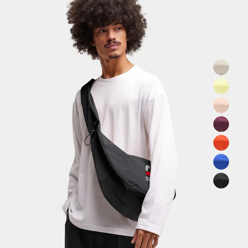 GOT BAG® Moon Bag Ruffle – GOTS Certified Ocean Plastic Crossbody Bag