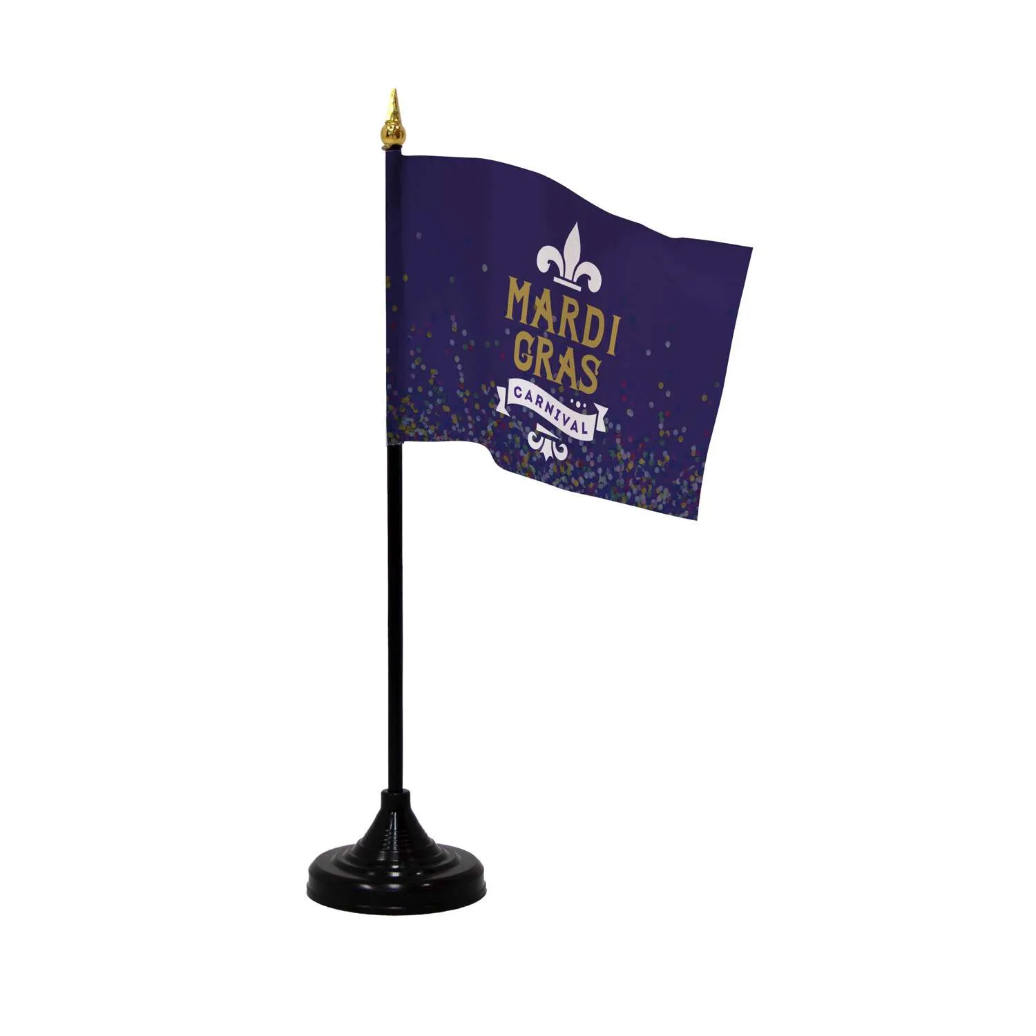 Base for one 4" x 6" Stick Flag view 3