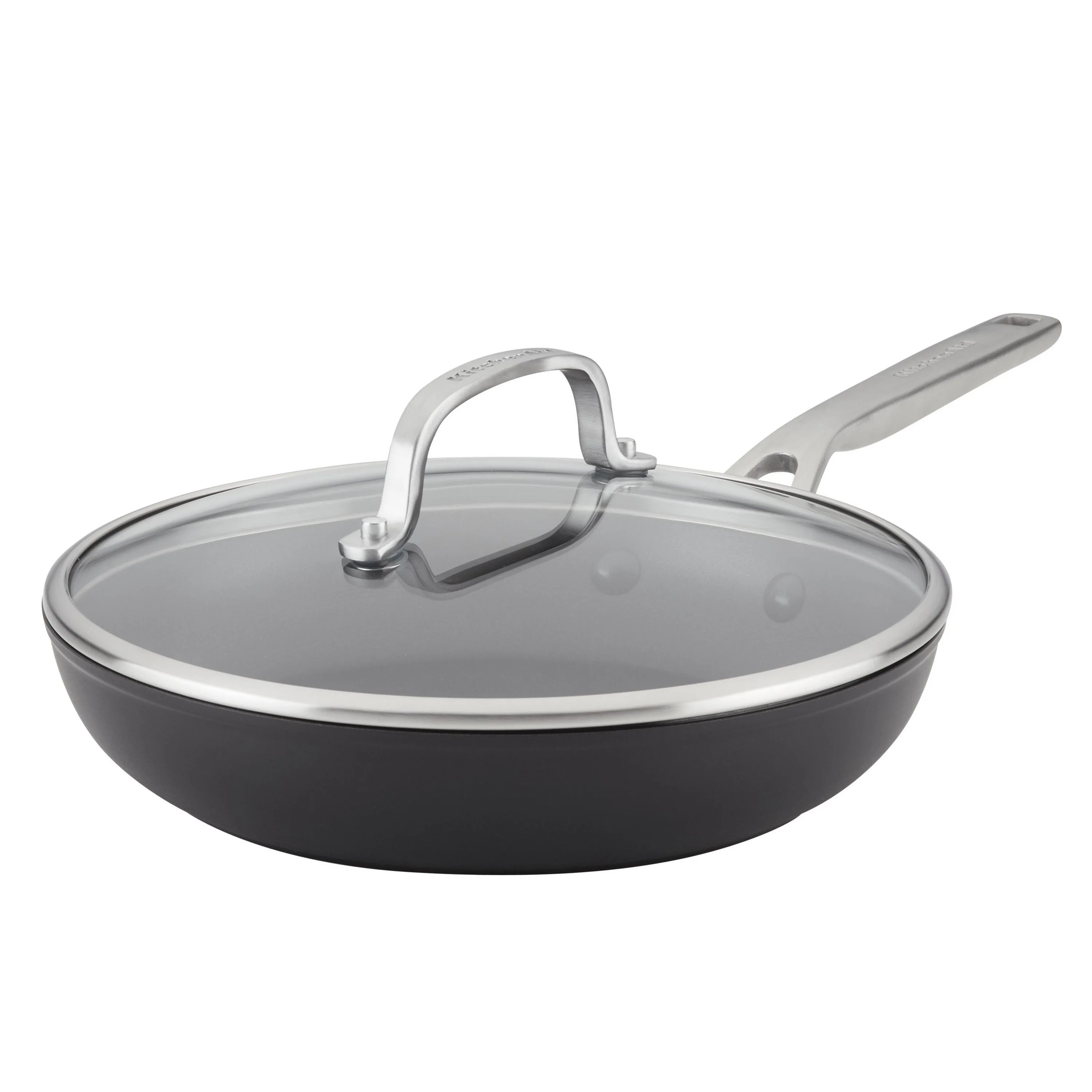 KitchenAid 10" Hard-Anodized Induction Fry Pan w/Lid
