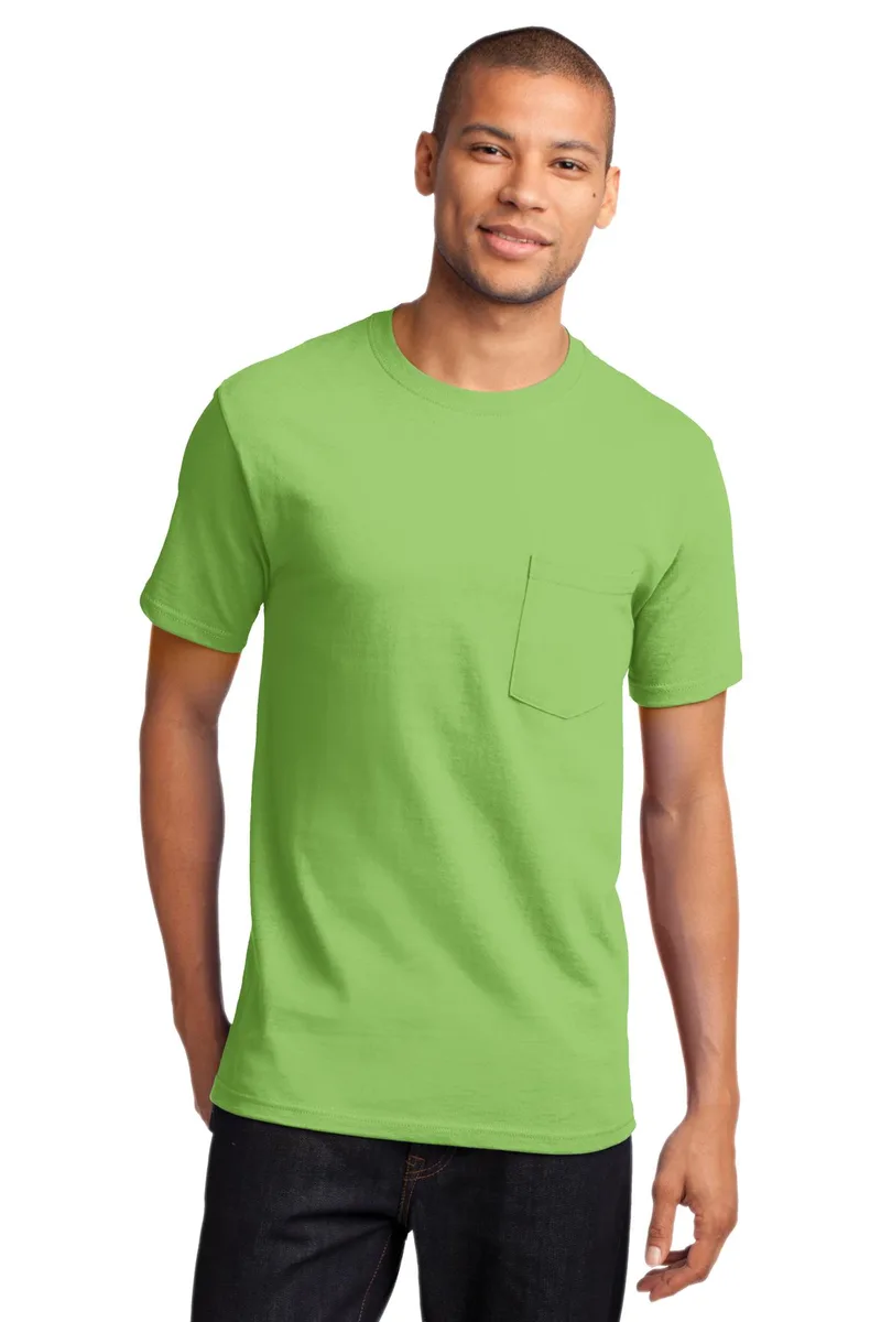Port & Co™ Essential Pocket Tee. view 5