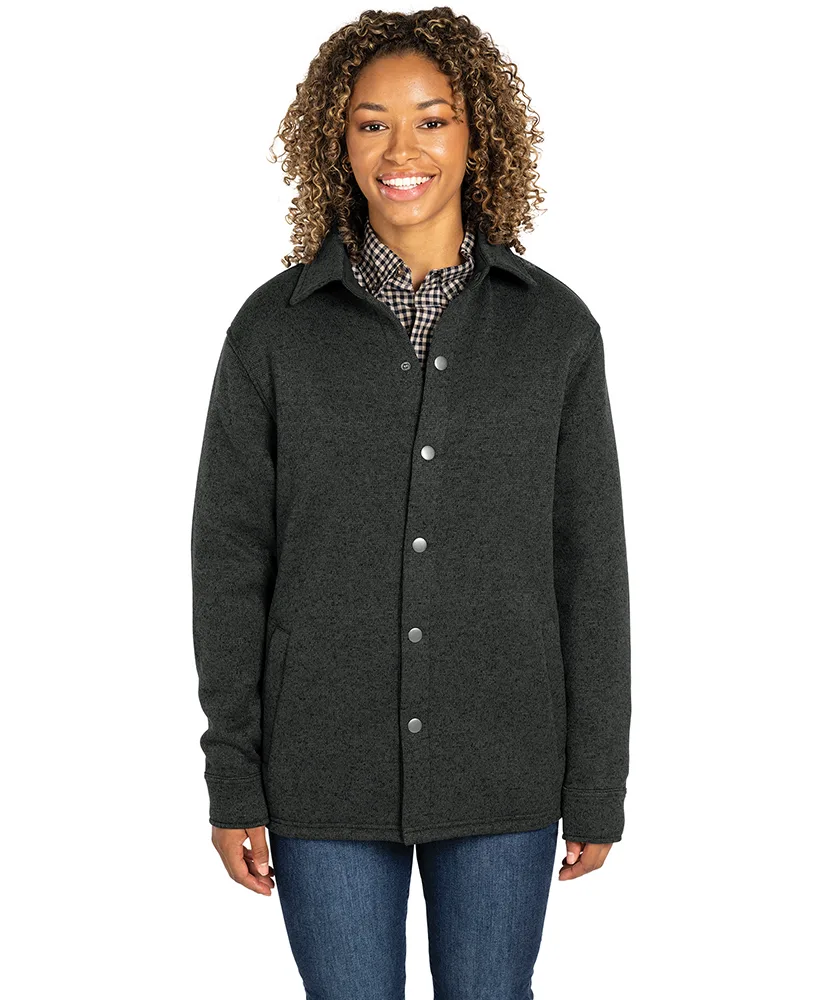 Black Heather Blank Front