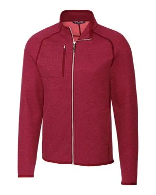 Cutter & Buck Mainsail Sweater-Knit Mens Full Zip Jacket view 3