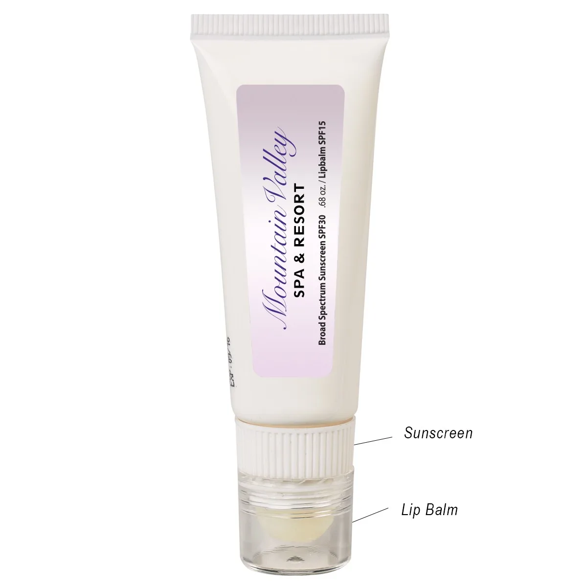 Lip Balm And Sunscreen Tube view 2