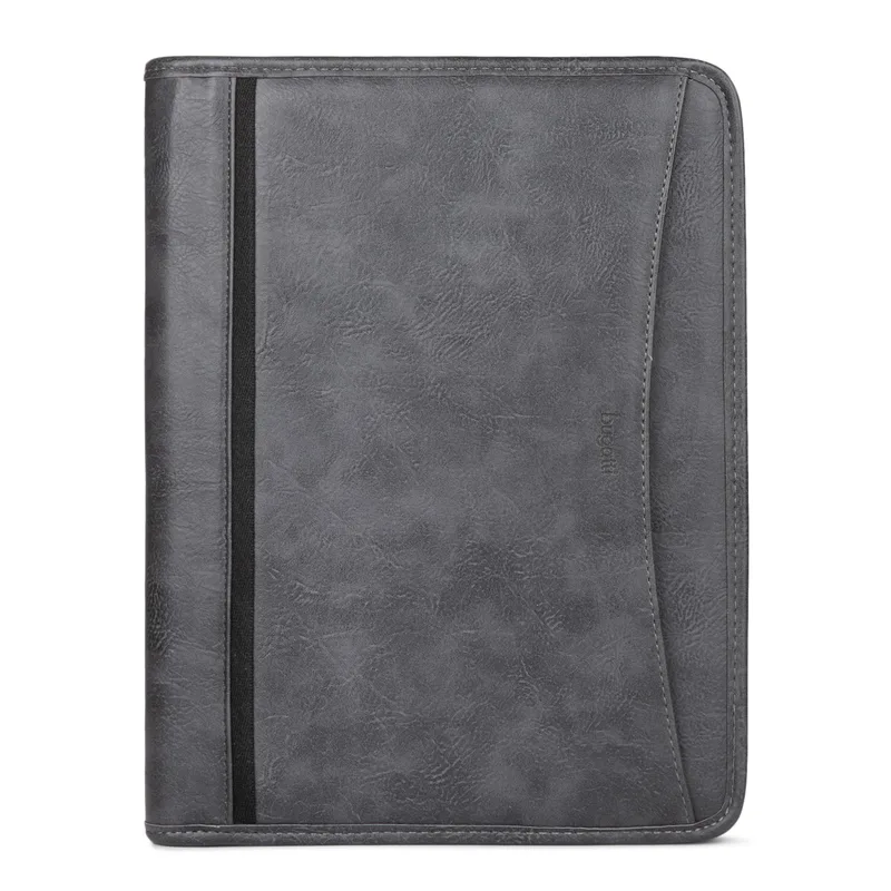 Bugatti Valentino Writing Case Vegan Leather - Gray