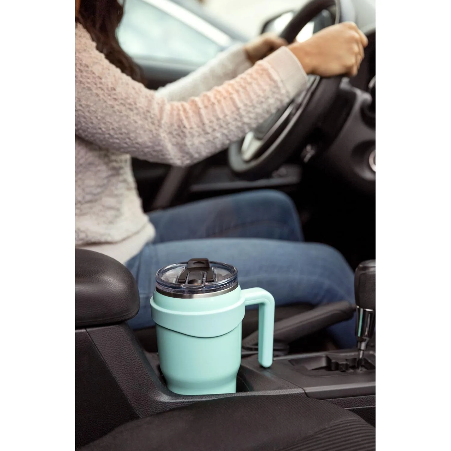 40 oz Hydrapeak® Stainless Steel Insulated Roadster Tumbler w/ Straw Lid view 3