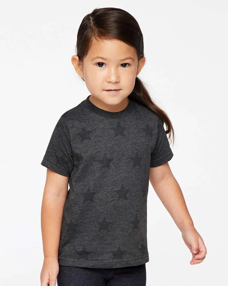 Code Five Toddler Star Print Tee Shirt view 5
