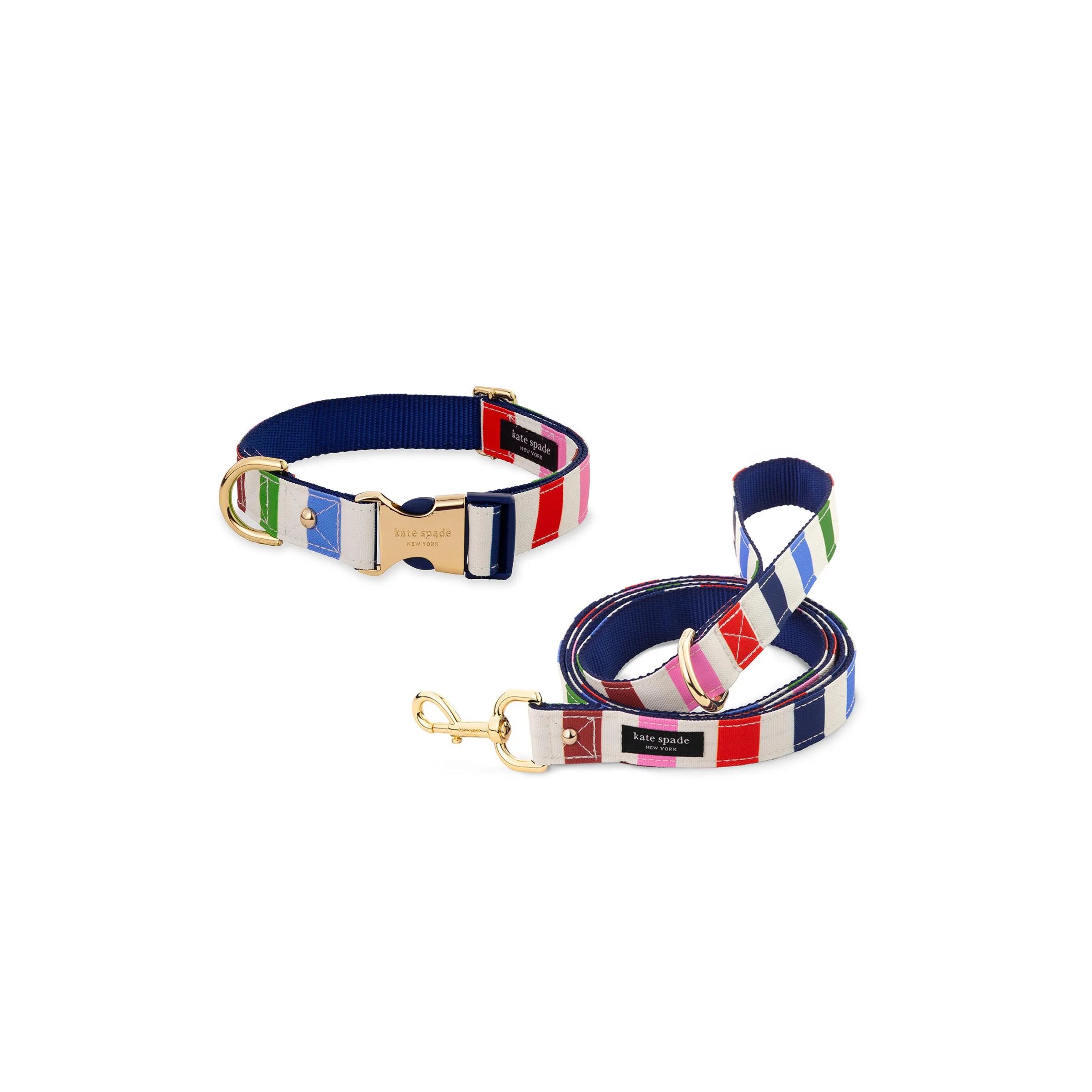kate spade new york Medium/Large Collar & Leash Bundle