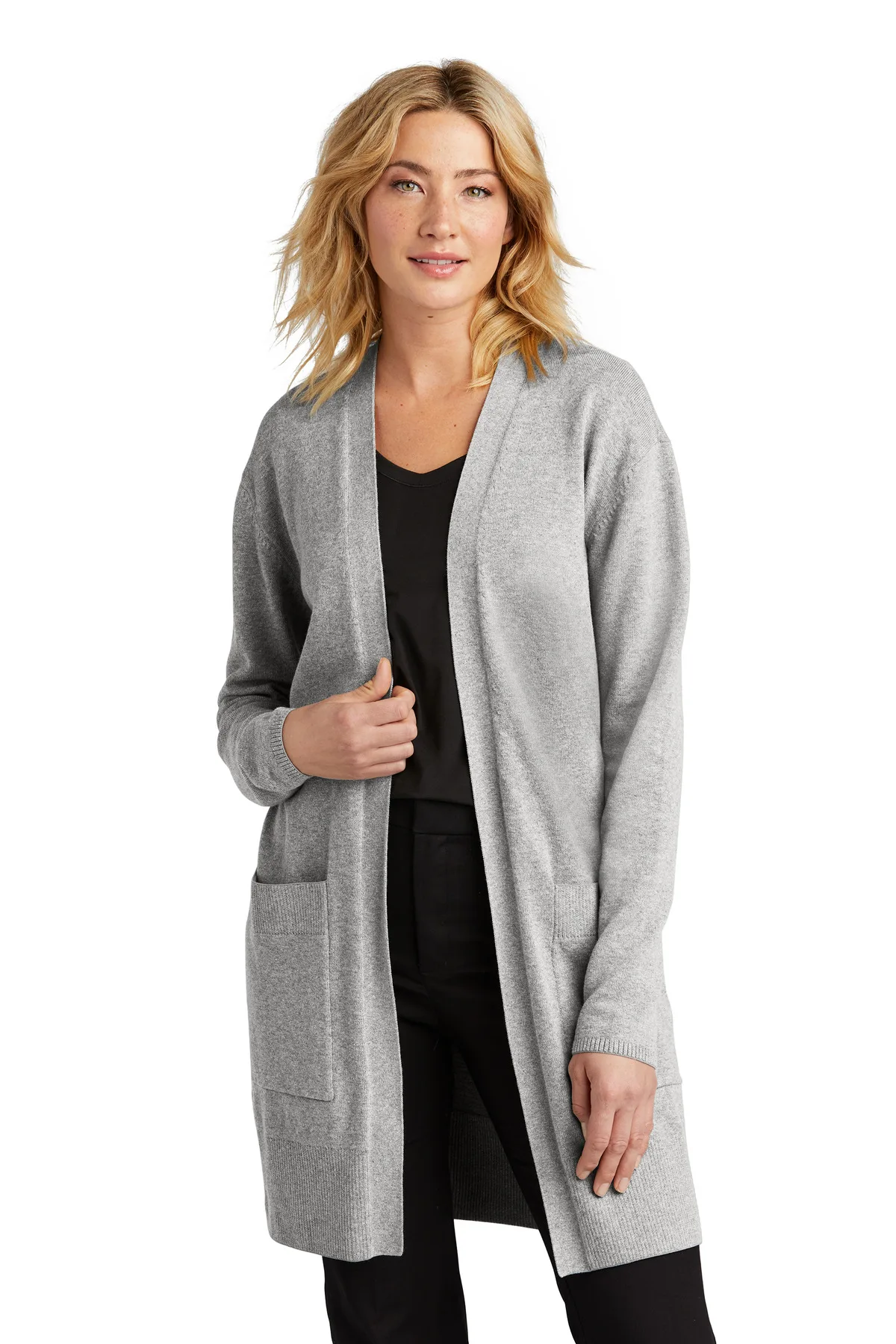 Mercer+Mettle® Women's Open-Front Cardigan Sweater view 2