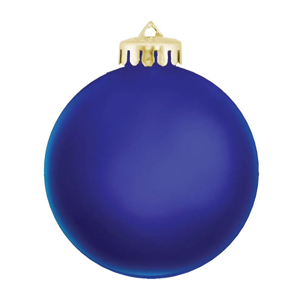 3¼" Satin Finish Round Shatterproof Ornament view 6