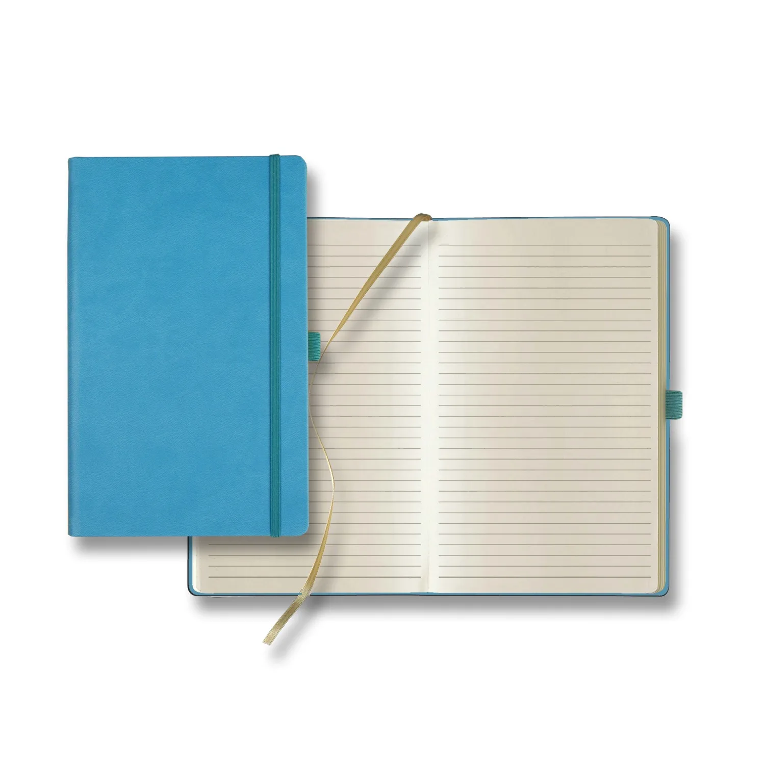 Castelli Tucson Medio Lined Ivory Page Journal view 2