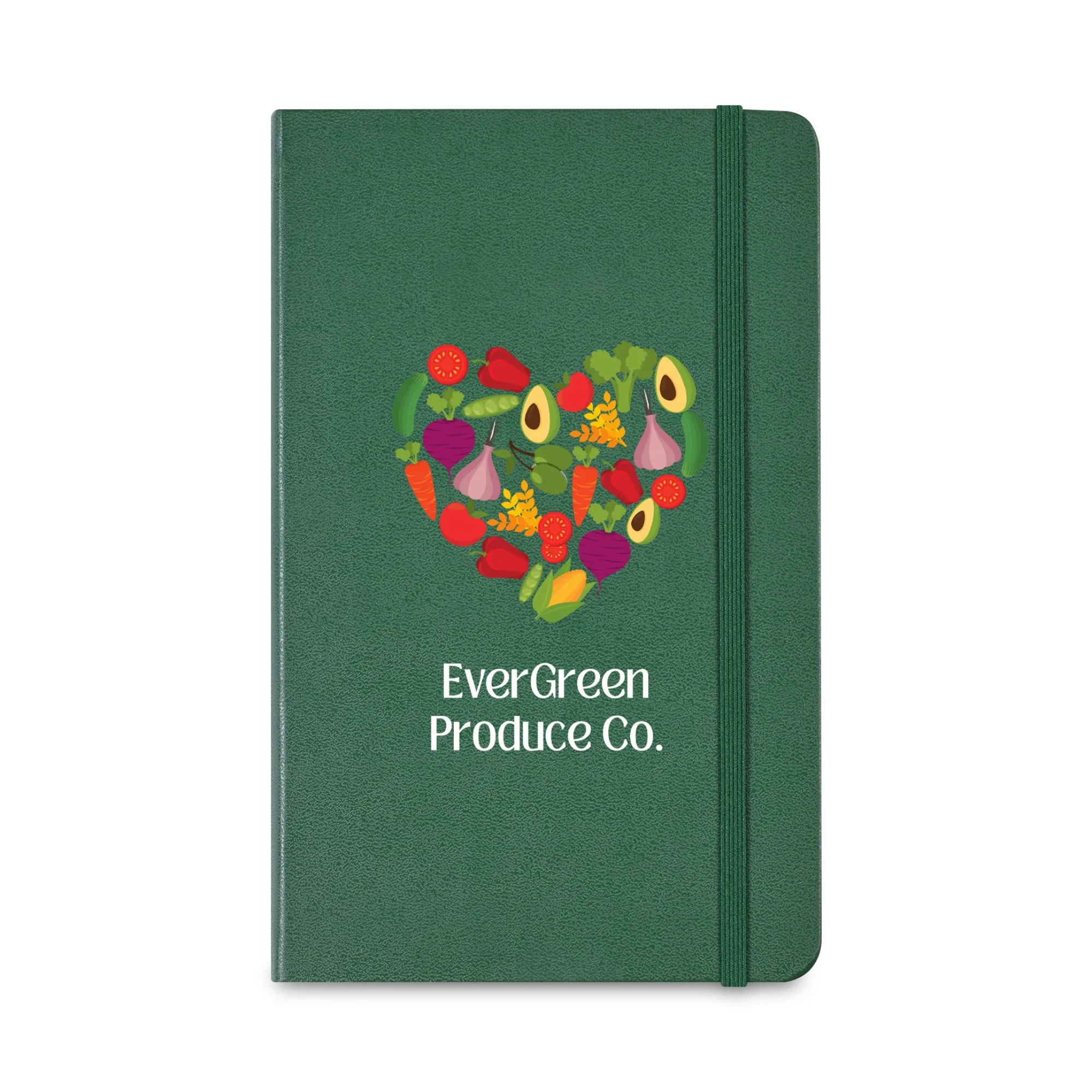 Moleskine® Hard Cover Ruled Large Notebook - Myrtle Green