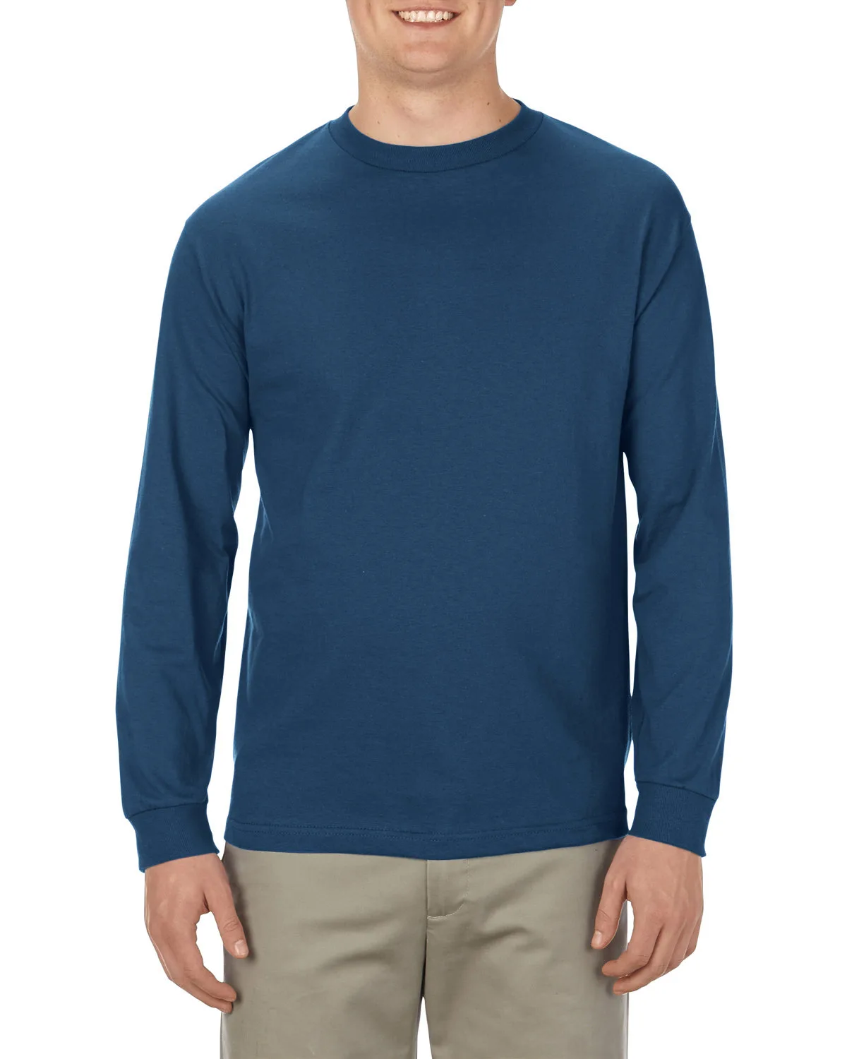 American Apparel Adult Long-Sleeve T-Shirt view 7