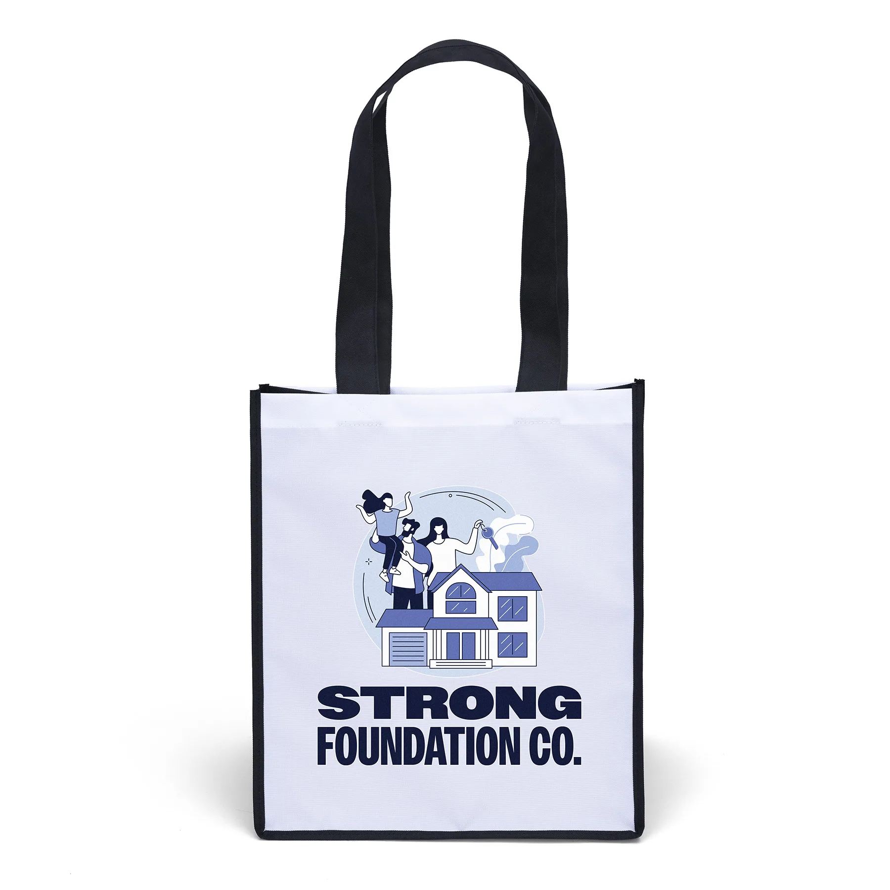 Scott™- Heavy-Duty Polyester Tote - ColorVista (13" x 10" x 15")