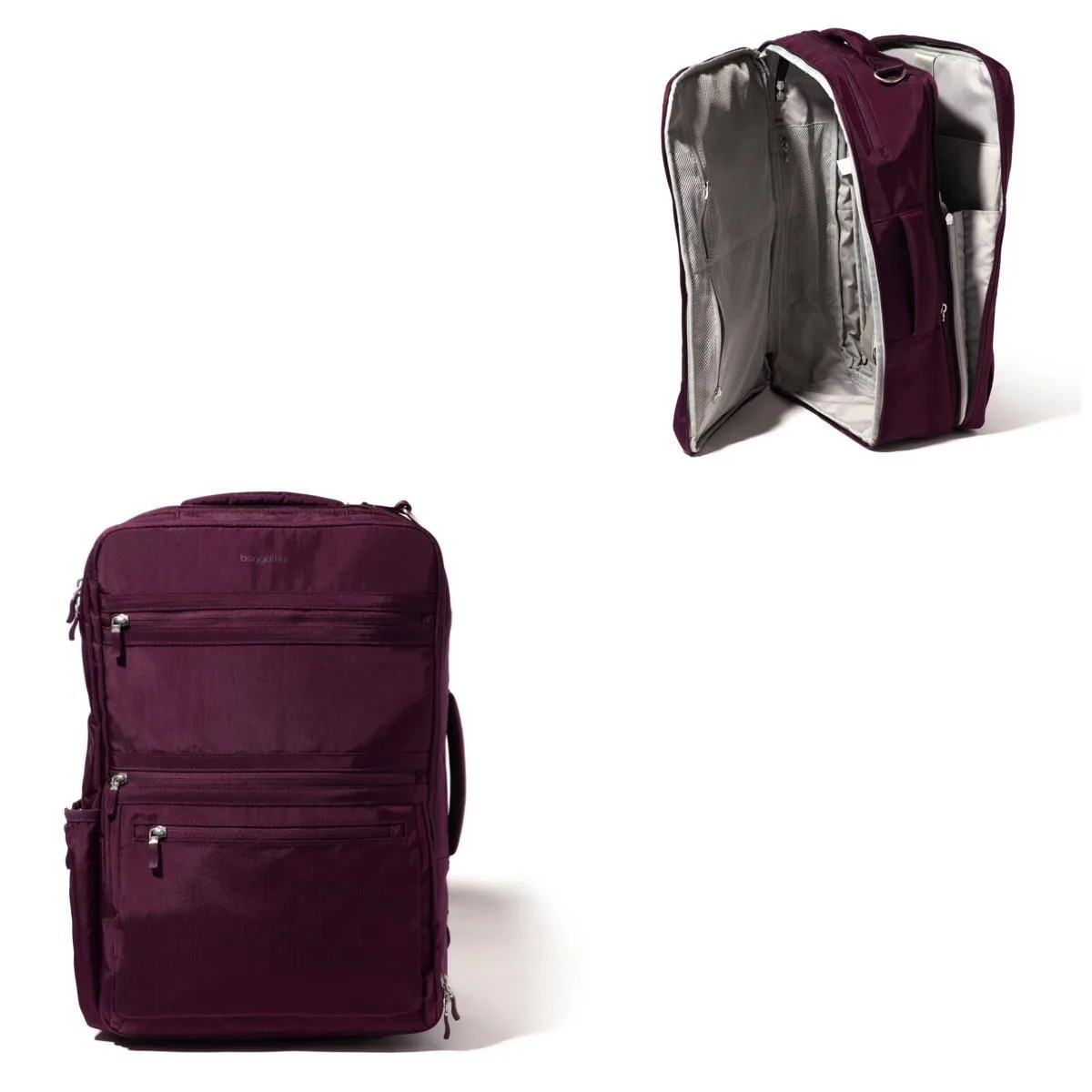 Baggallini® Modern Mulberry Red Convertible Travel Backpack