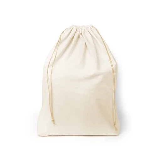 Continued Bubbles Drawstring Tote (Natural Canvas) view 2