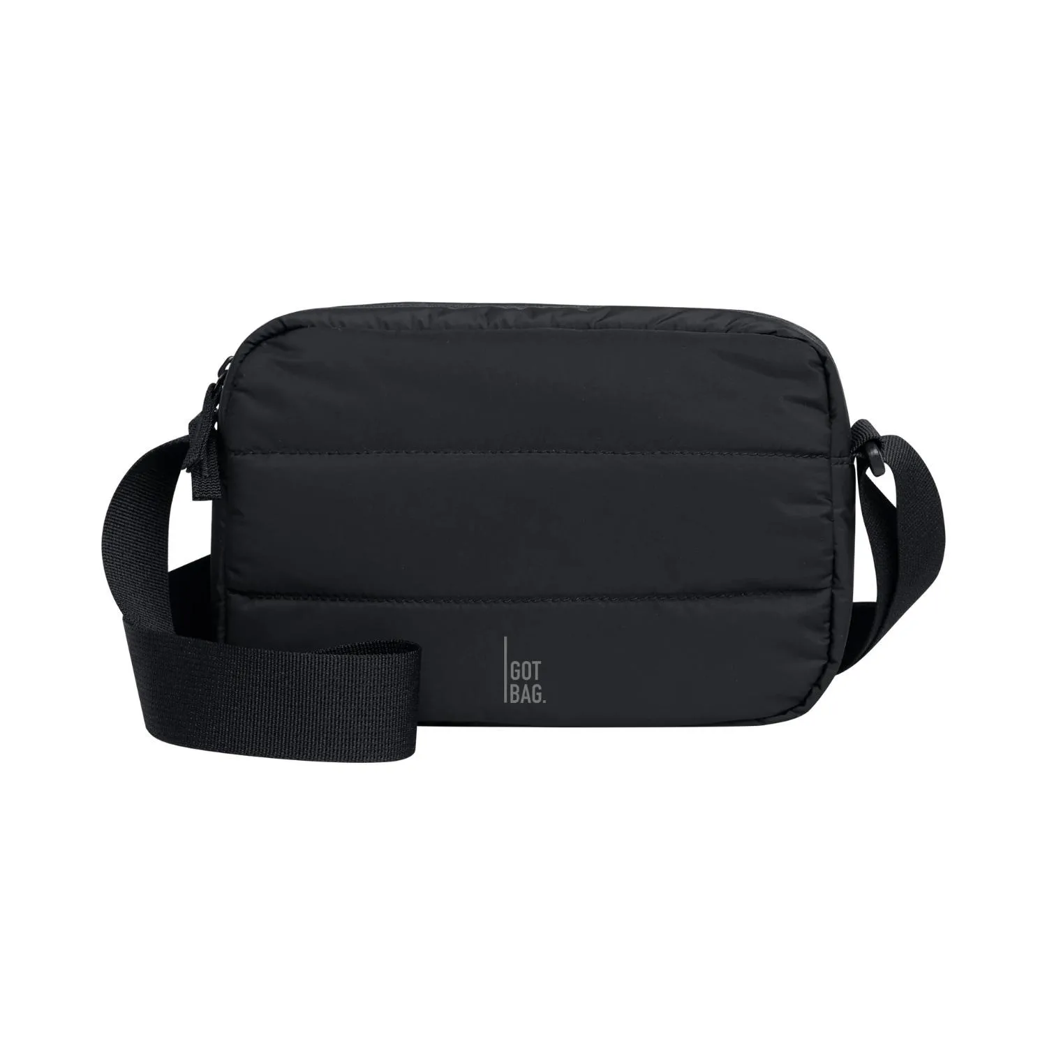 GOT BAG® Puffer – GOTS Certified Ocean Plastic Crossbody Bag view 2