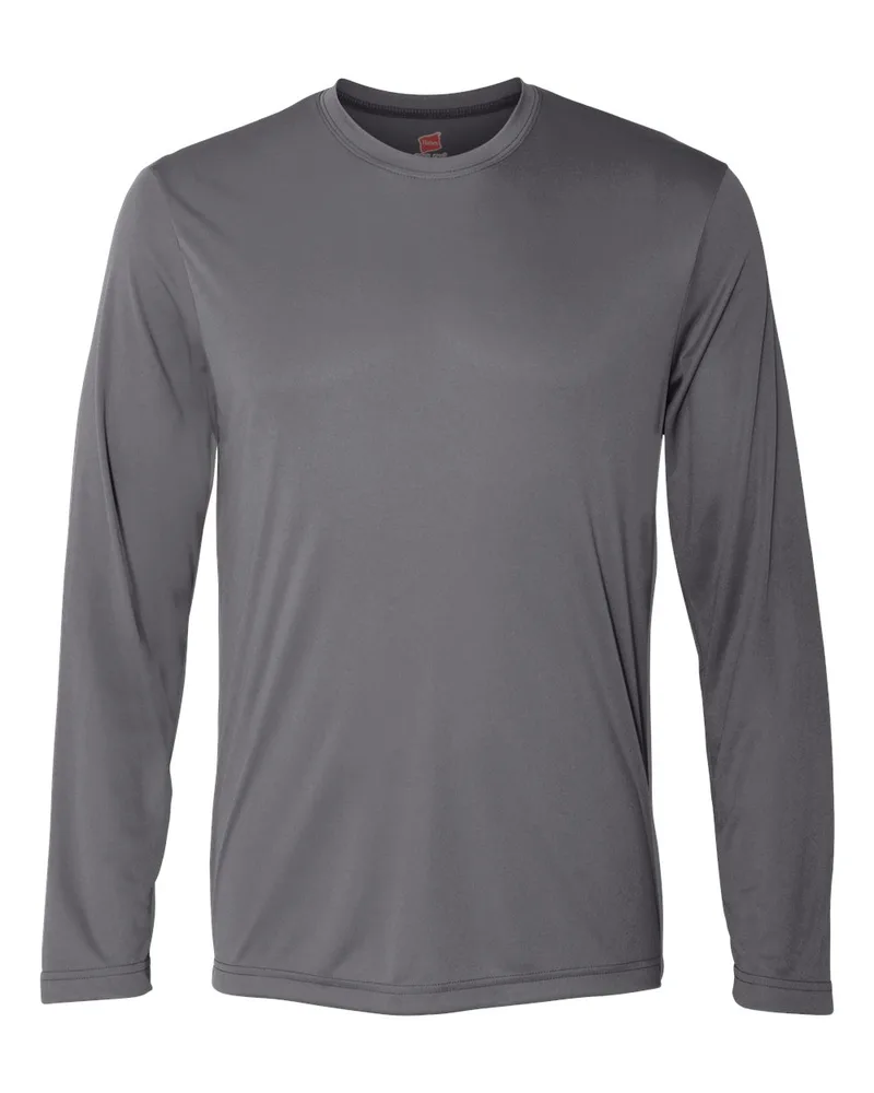 Hanes® Unisex Cool DRI® Long Sleeve Performance T-Shirt view 3
