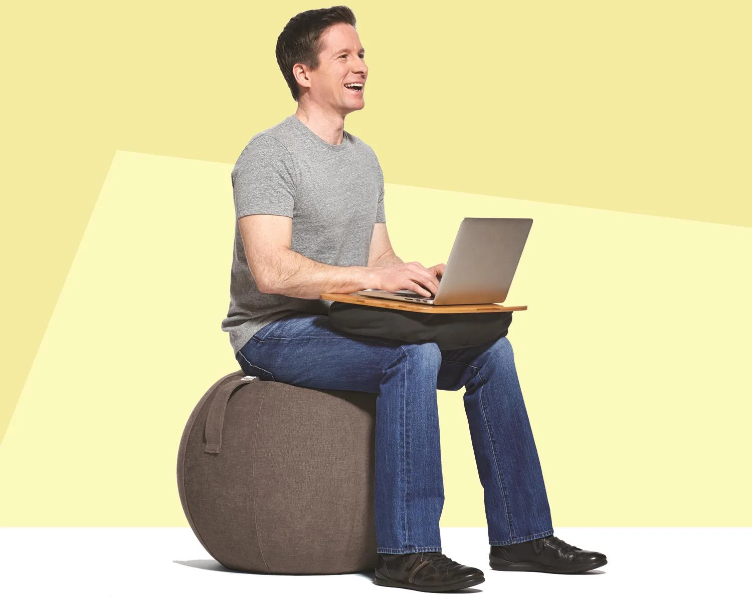 Yogibo Yogabo Ergonomic Ball Gray