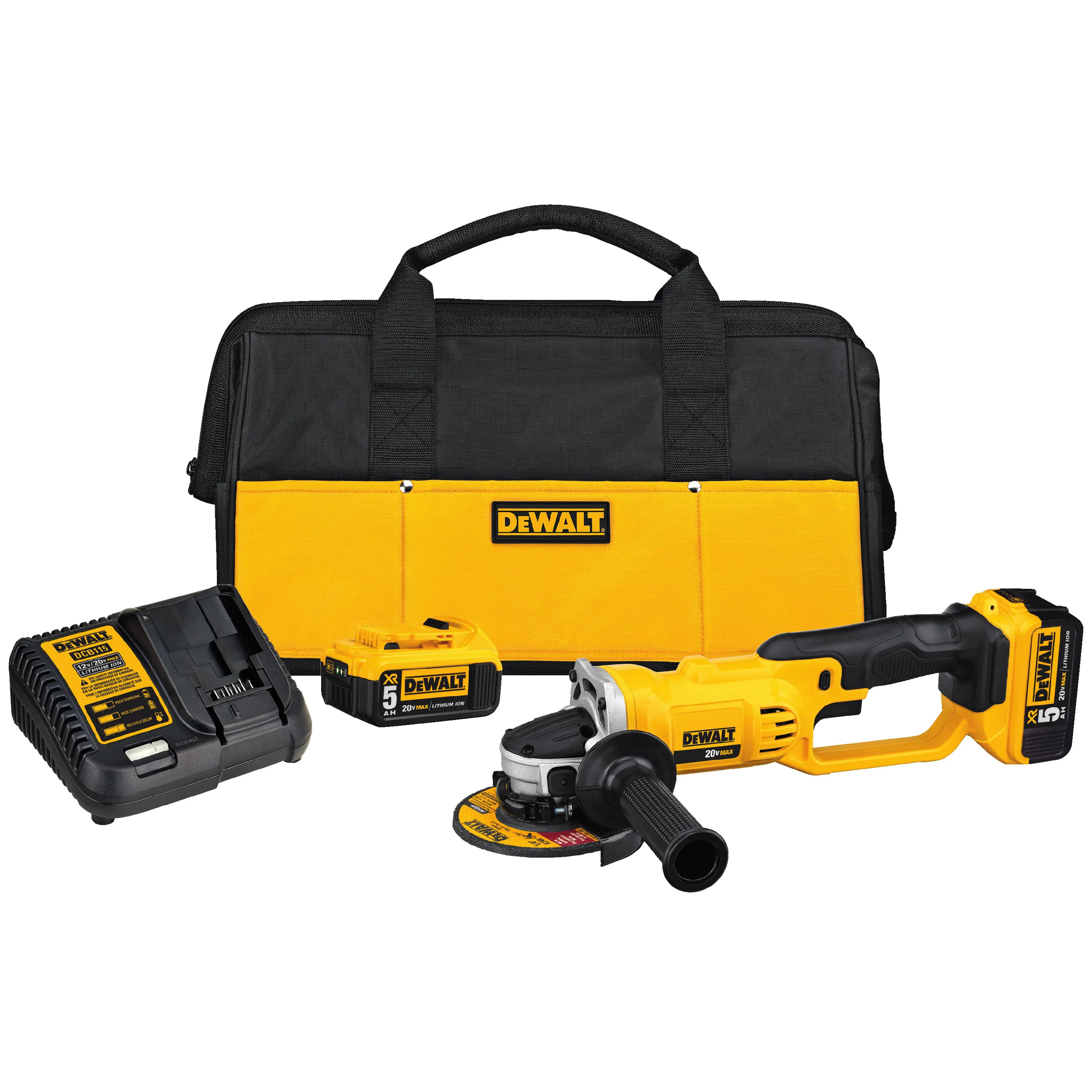 DeWalt 20V Max Li-Ion Cut-Off Tool Kit 5.0Ah Battery