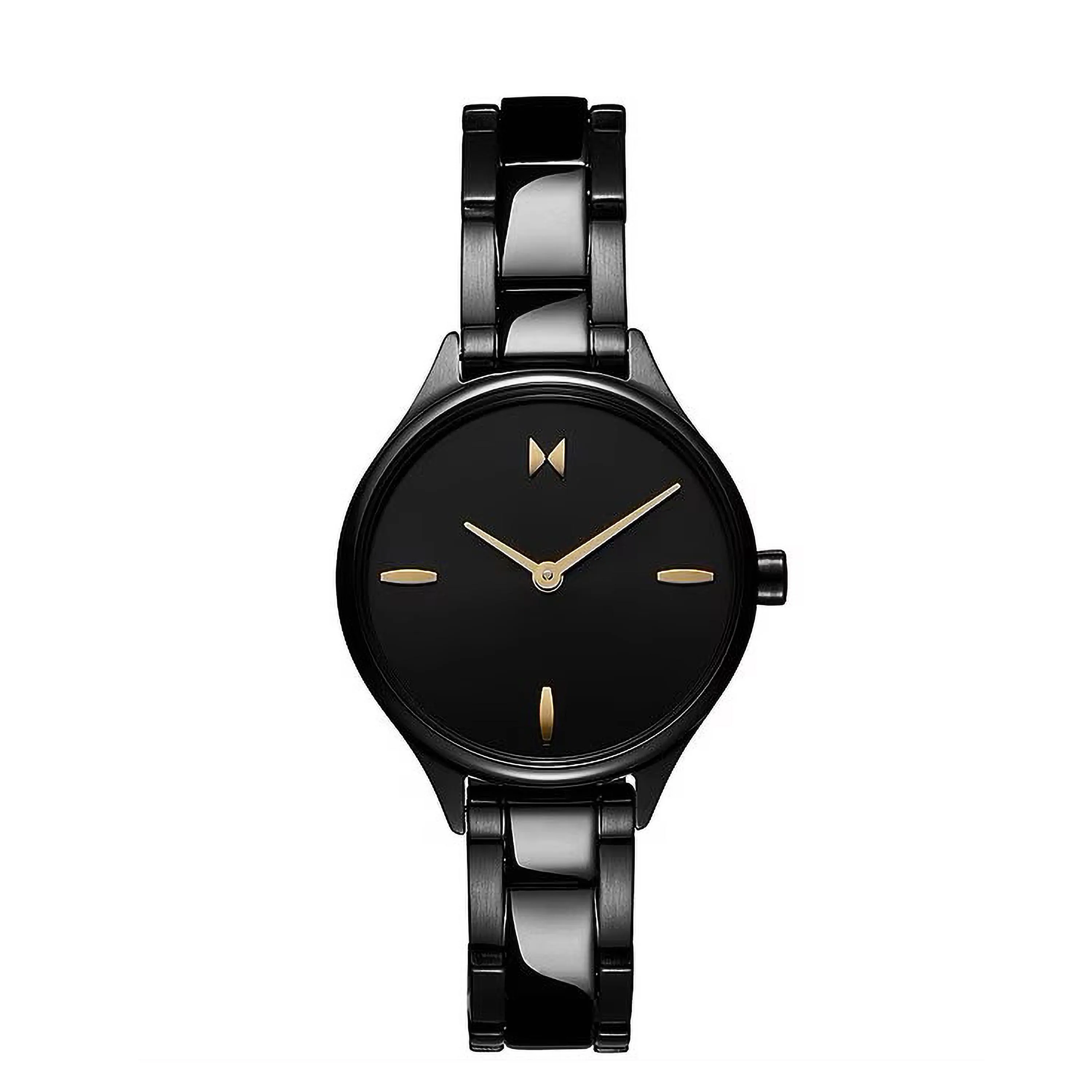 MVMT Ladies Reina Black Ion-Plated Stainless Steel Watch Black Dial