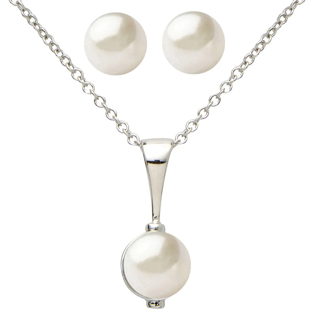 Jilco Inc White Pearl Set