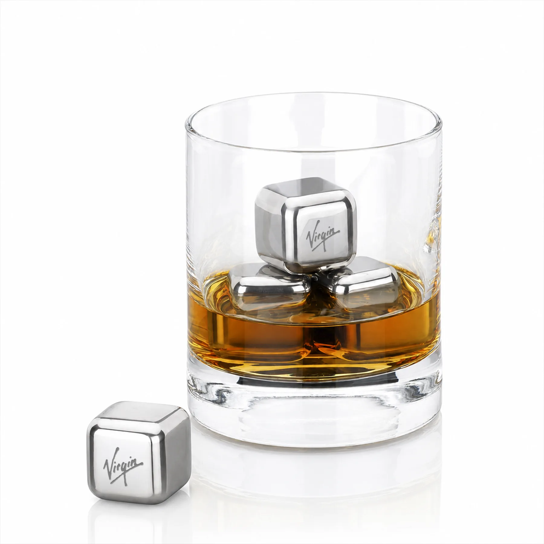 Swiss Force® S/S Ice Cube & Glasses Set — Swiss Force® S/S Ice Cube & Glasses Set