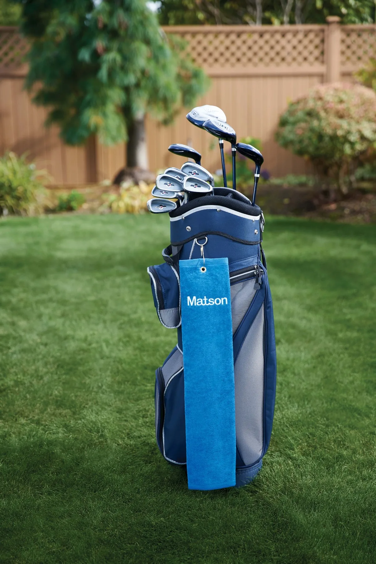 The Platinum Collection Golf Towel w/ Tri-Fold Grommet (Embroidery)