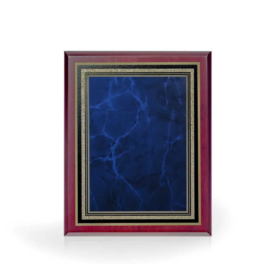 Classique Mahogany Finish Award Plaque, 8"x10" view 2